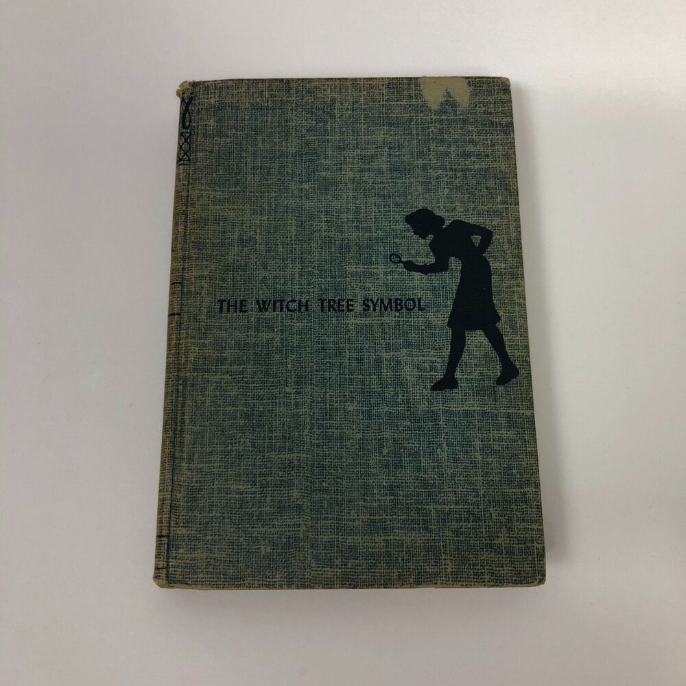 Vintage Nancy Drew The Witch Tree Symbol by Carolyn Keene 1955 Edition Book